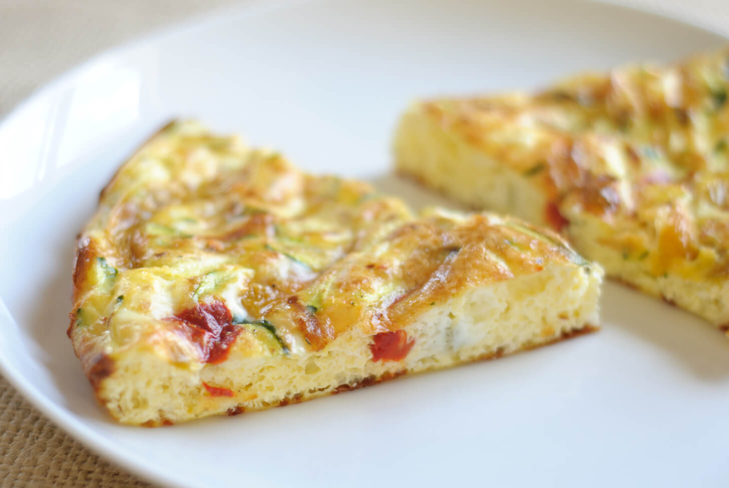 Frittata from the oven by cookieandkate.com Frittata from the oven