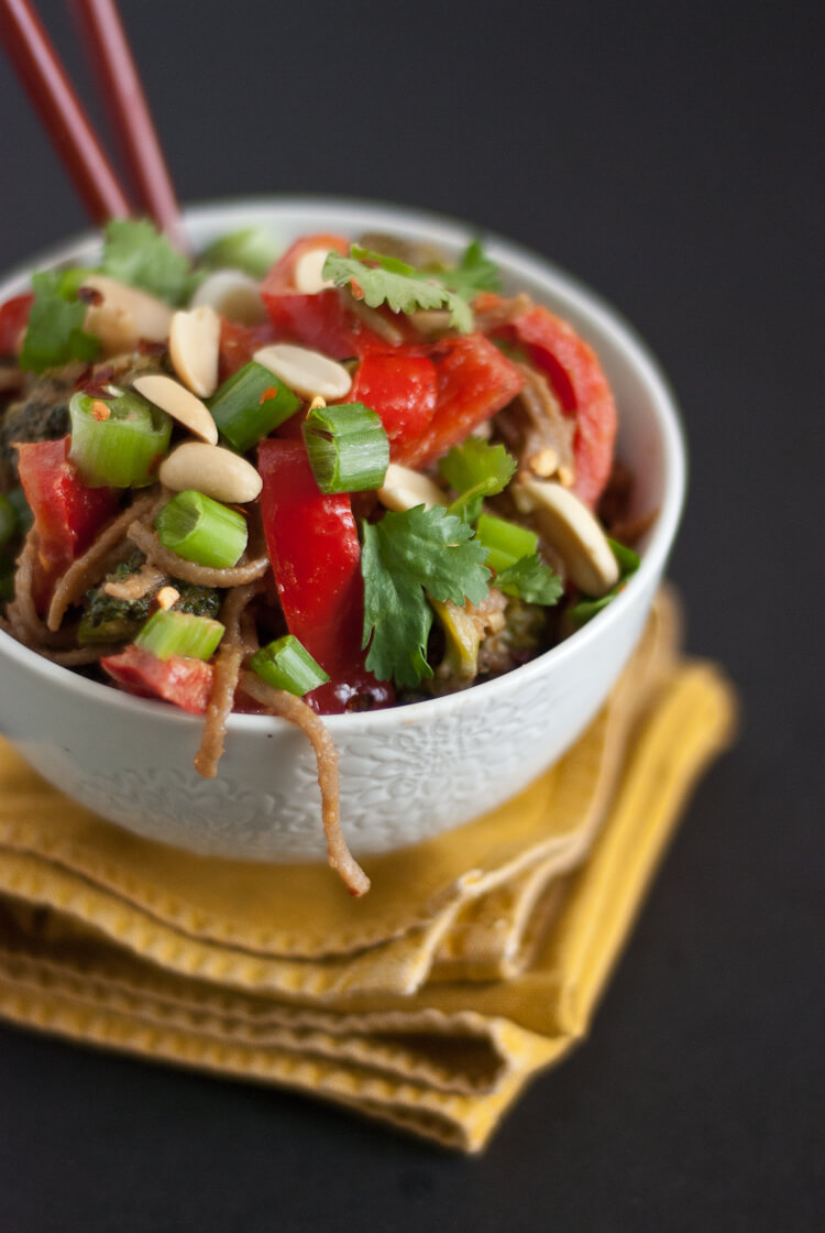 peanut soba noodle bowl peanut soba noodle bowl