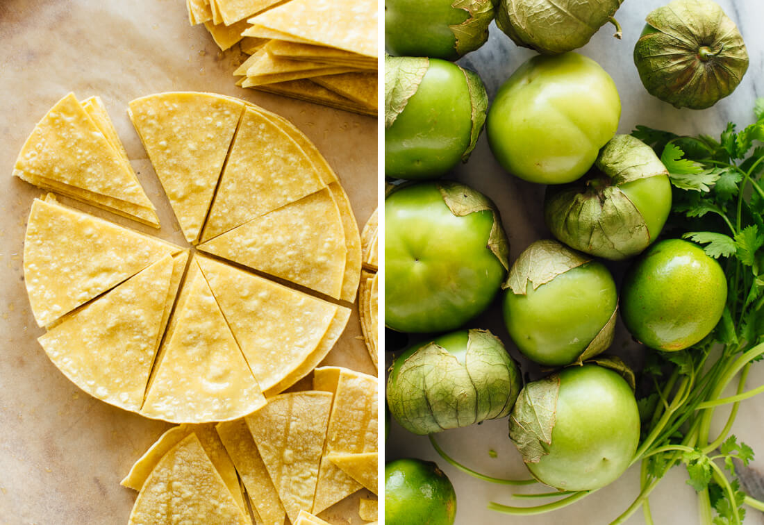 tortillas and tomatillos