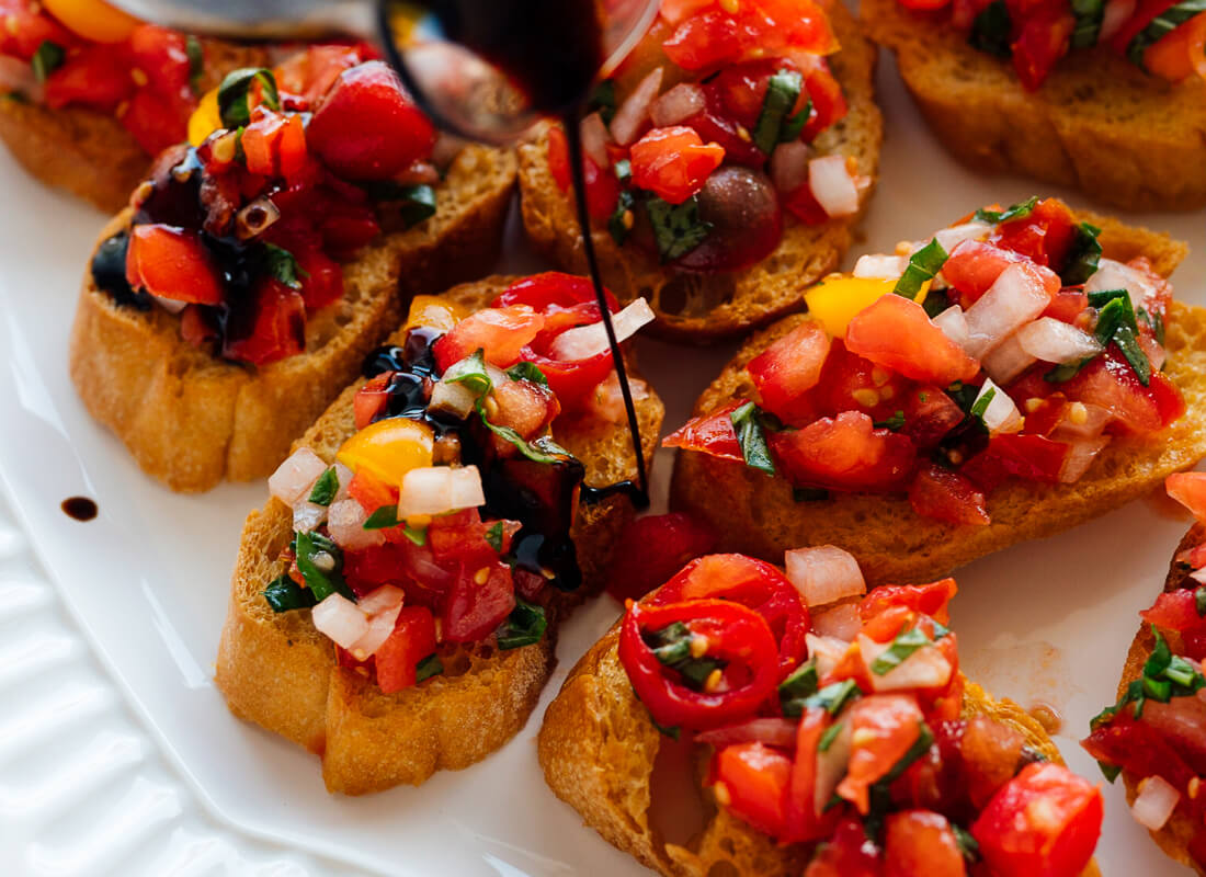 balsamic drizzle