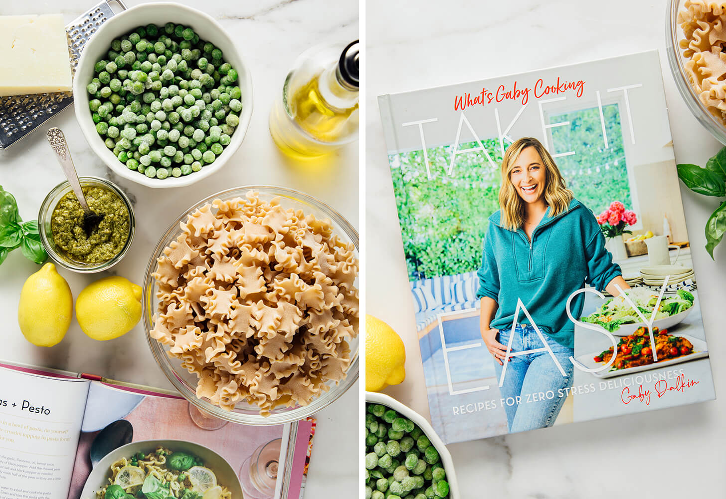 pasta with peas ingredients