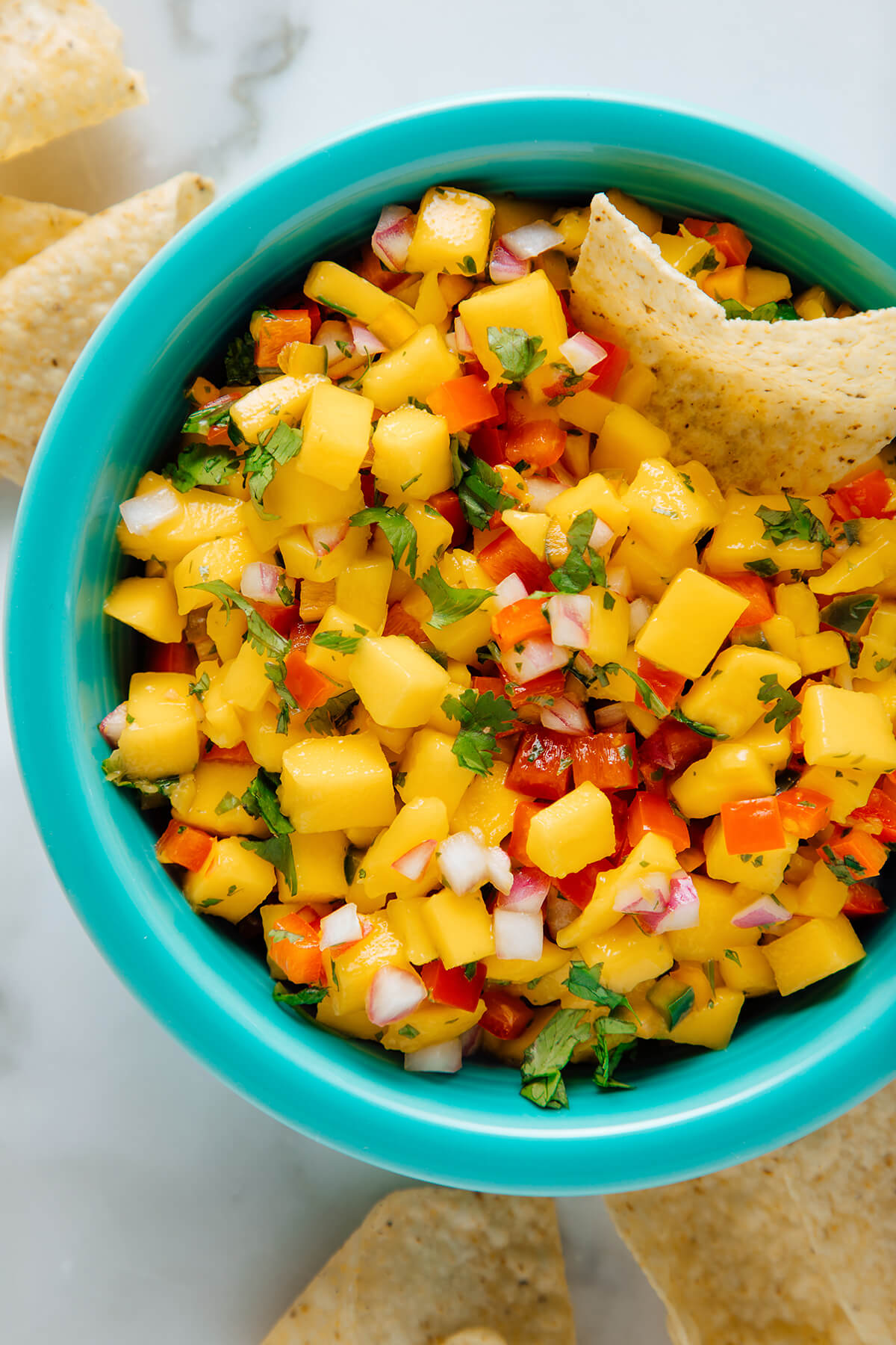 diced mango salsa
