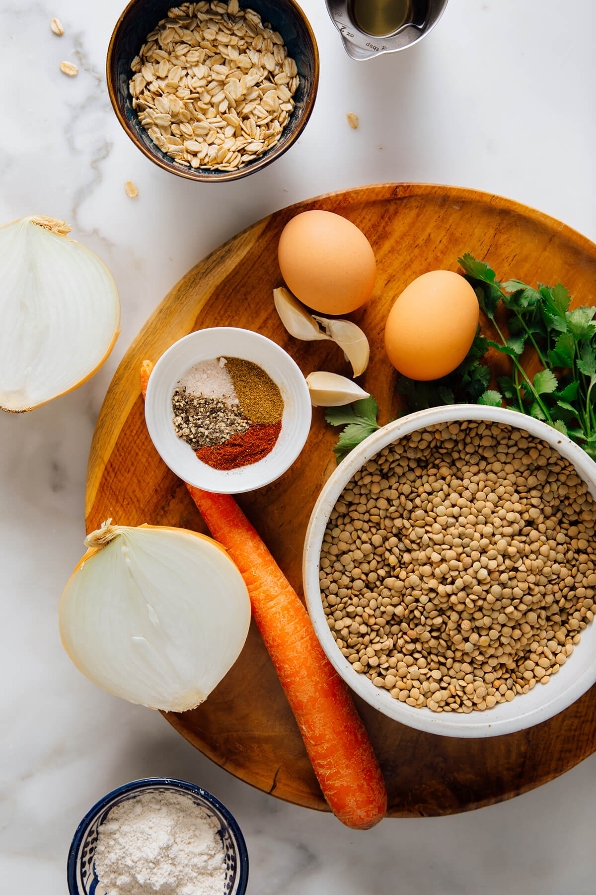 lentil veggie burger ingredients